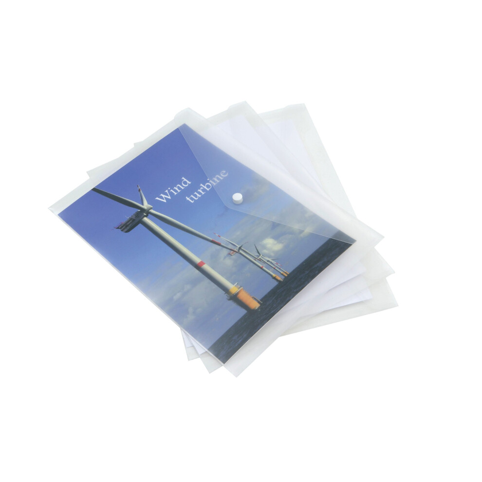 Rapesco 1040 folder Polypropylene (PP) Transparent A4+