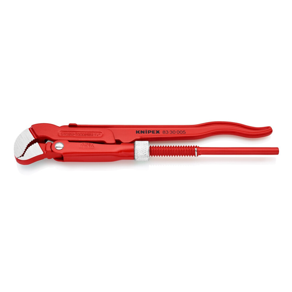 KNIPEX 83 30 005 Pipe Wrench S-Type red powder-coated 245 mm