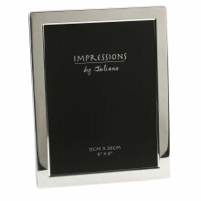 Silver Plated Picture Photo Frame 6" x 8"