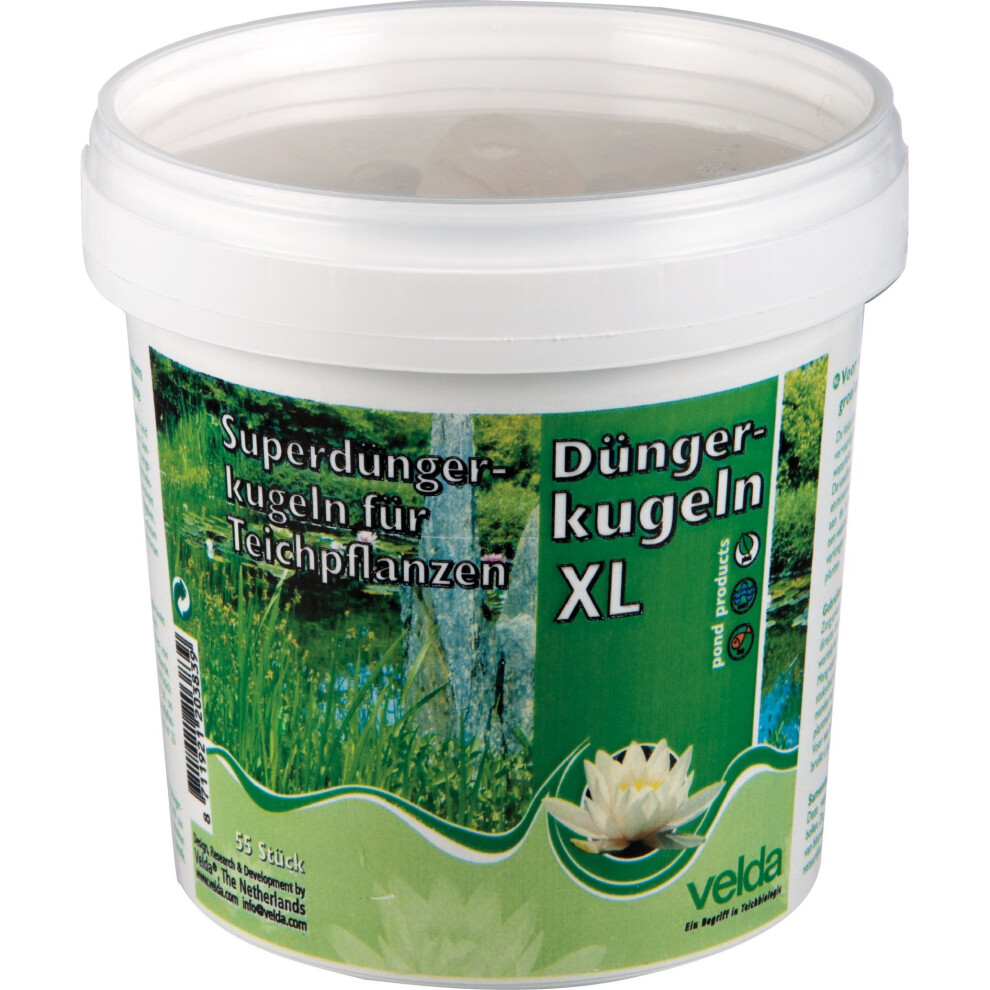 Velda 122256 Super Super Growth Fertiliser For Aquatic Plants, 55 Balls Balls Xl