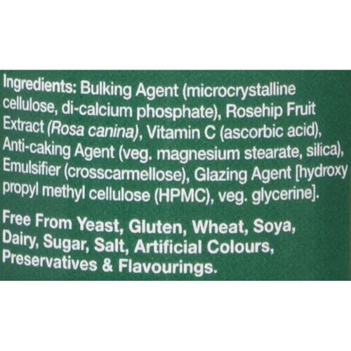 HealthAid Rosehip - 60 Vegan Tablets 1
