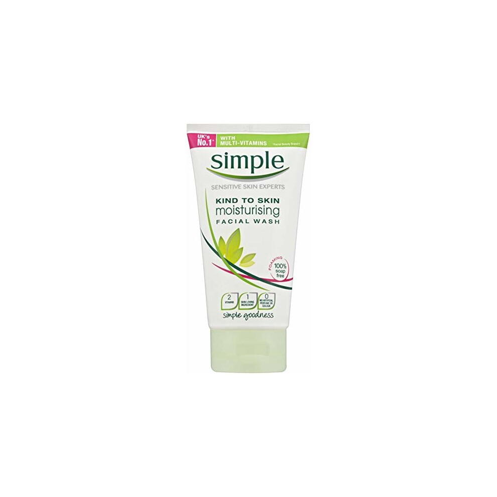 Simple Kind To Skin Moisturising Facial Wash 150 ml