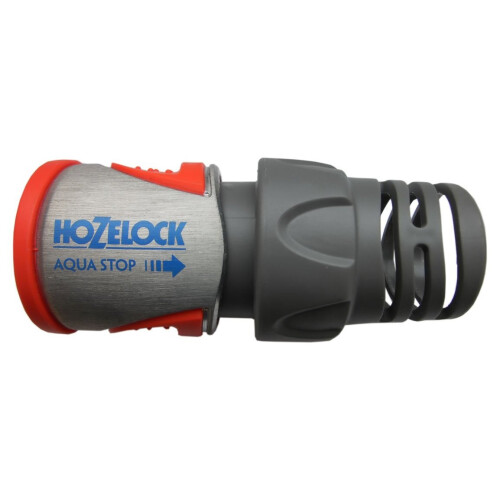 Hozelock Hozelock AquaStop "Metall Pro" Connector, Grey, 15/19 mm