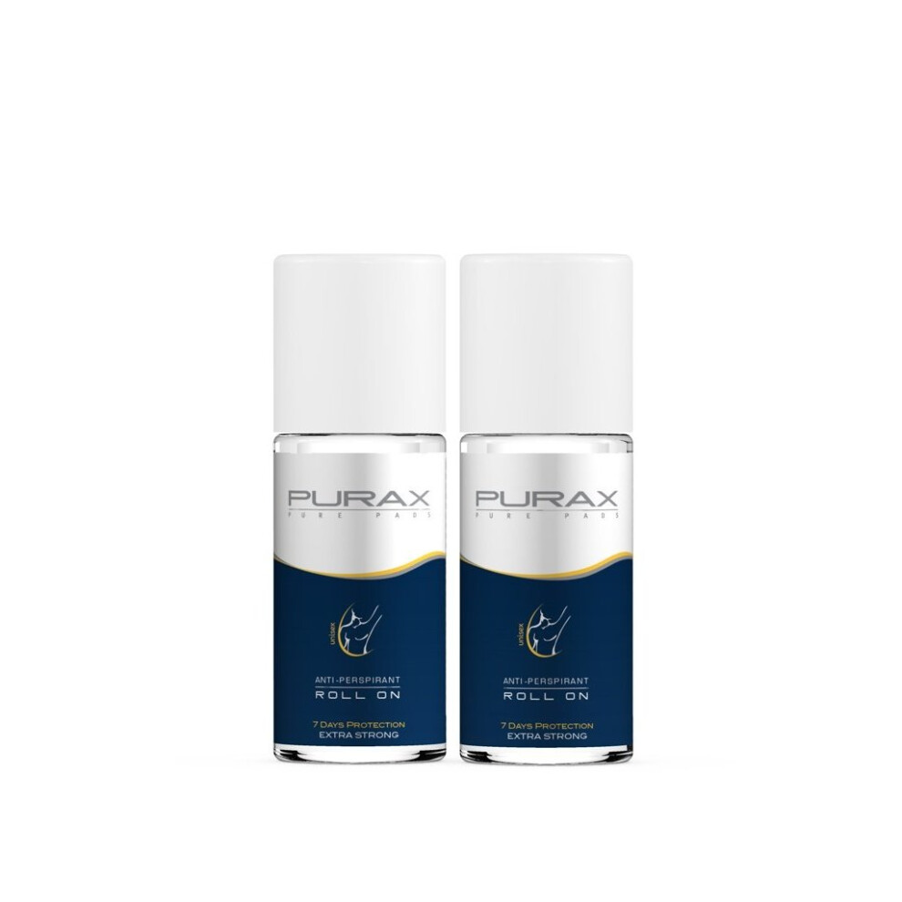 PURAX Extra-Strong Double Pack Antiperspirant Roll-On  50ml