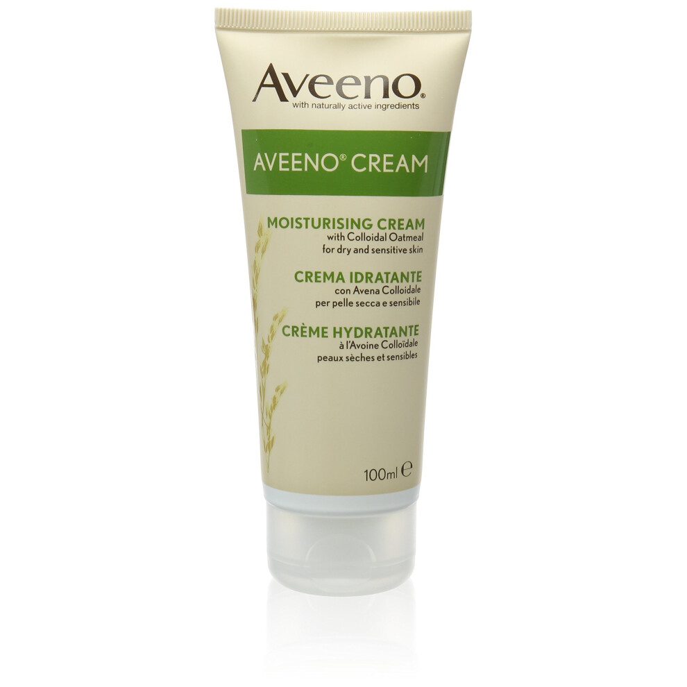 Aveeno Moisturing Cream with Natural Colloidal Oatmeal, 100ml