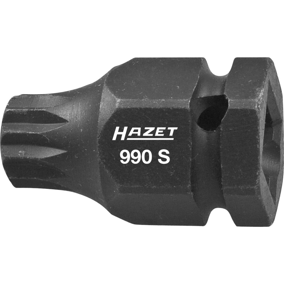 Hazet Impact 990S-14 Size 14 12.5Mm/ 1/2-Inch Internal Serration Xzn Screwdriver Socket 4000896160846