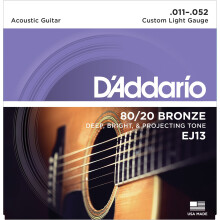 DADDARIO EJ13 Jogo de cordas em bronze 80/20 - 11-52