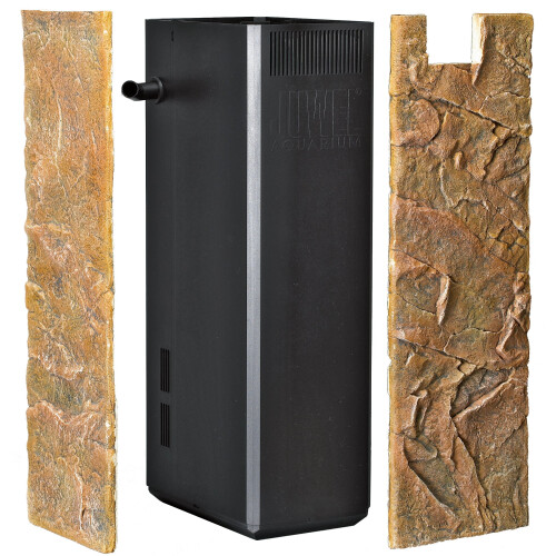 Juwel Juwel Aquarium Decorative Filter Cover Cliff Dark 2