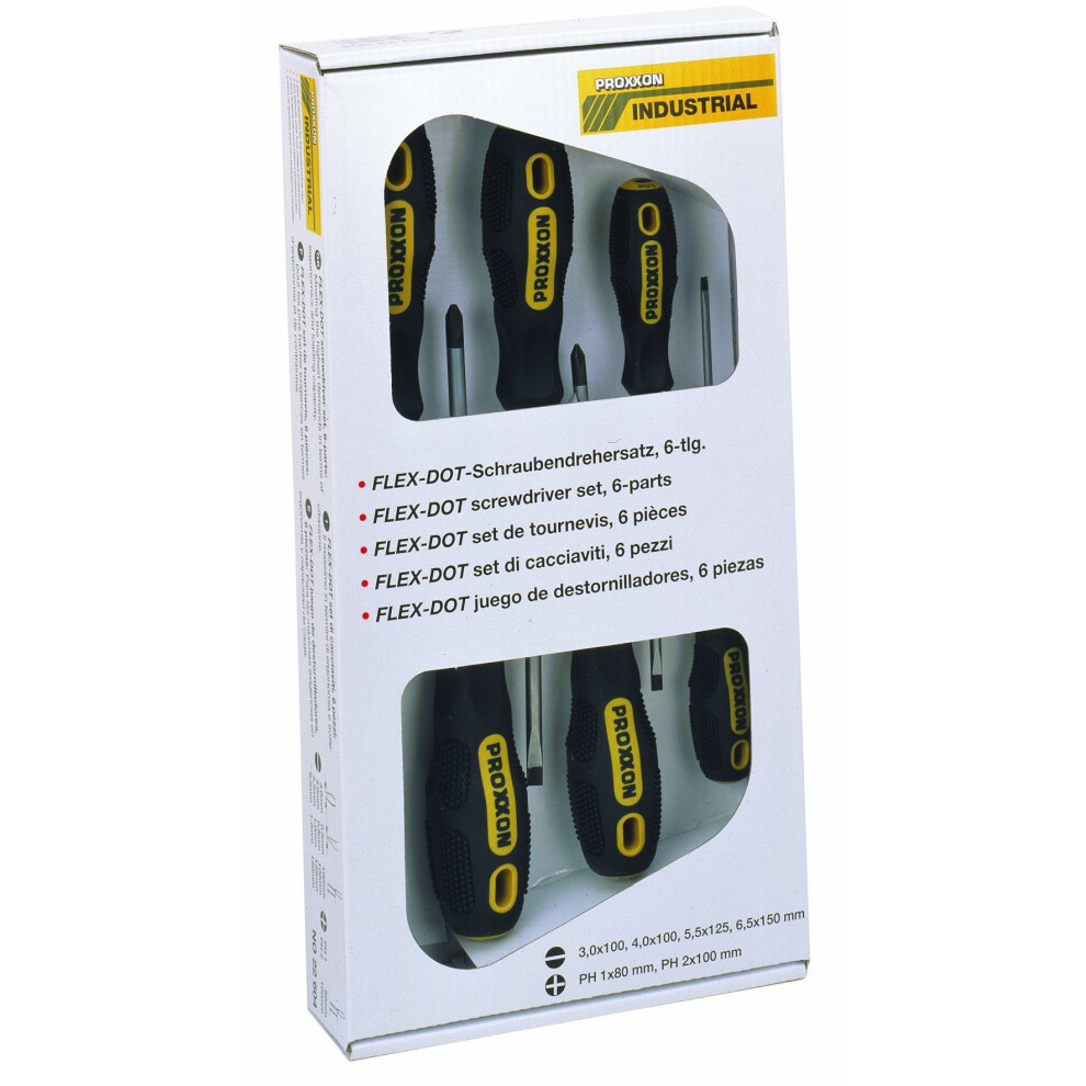 Proxxon Series Of 6Â Screwdrivers Flex-Dot 4006274226043