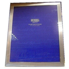 8" x 10" Plain Satin Silver Classic Photo Frame Occasion Present 24180