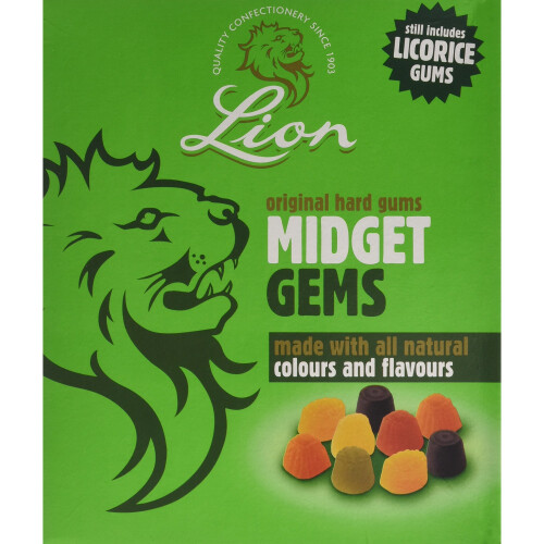 Lion Midget Gems  - 2 Kilogram Box 1