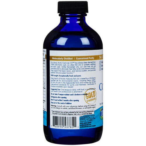 Nordic Naturals Nordic Naturals Arctic Cod Liver Oil 237ml 2
