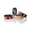 Hunter HUNTER Swiss Nickel Pale Leather Collar, XX-Small, Tan 3
