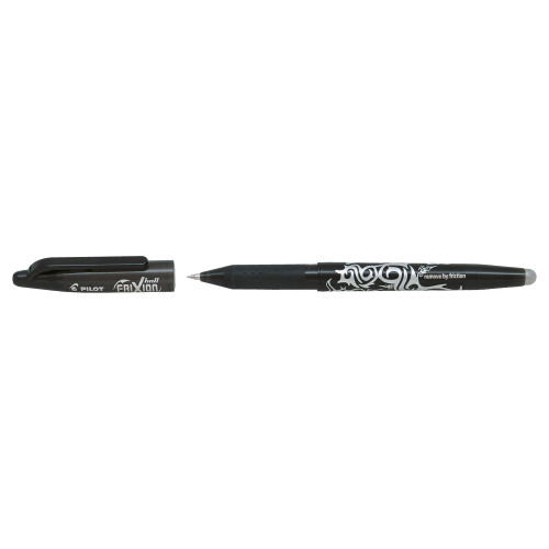 Pilot Pilot Frixion Erasable Rollerball Set 0.7 mm (Single Pen) with 3 refills - Black 1