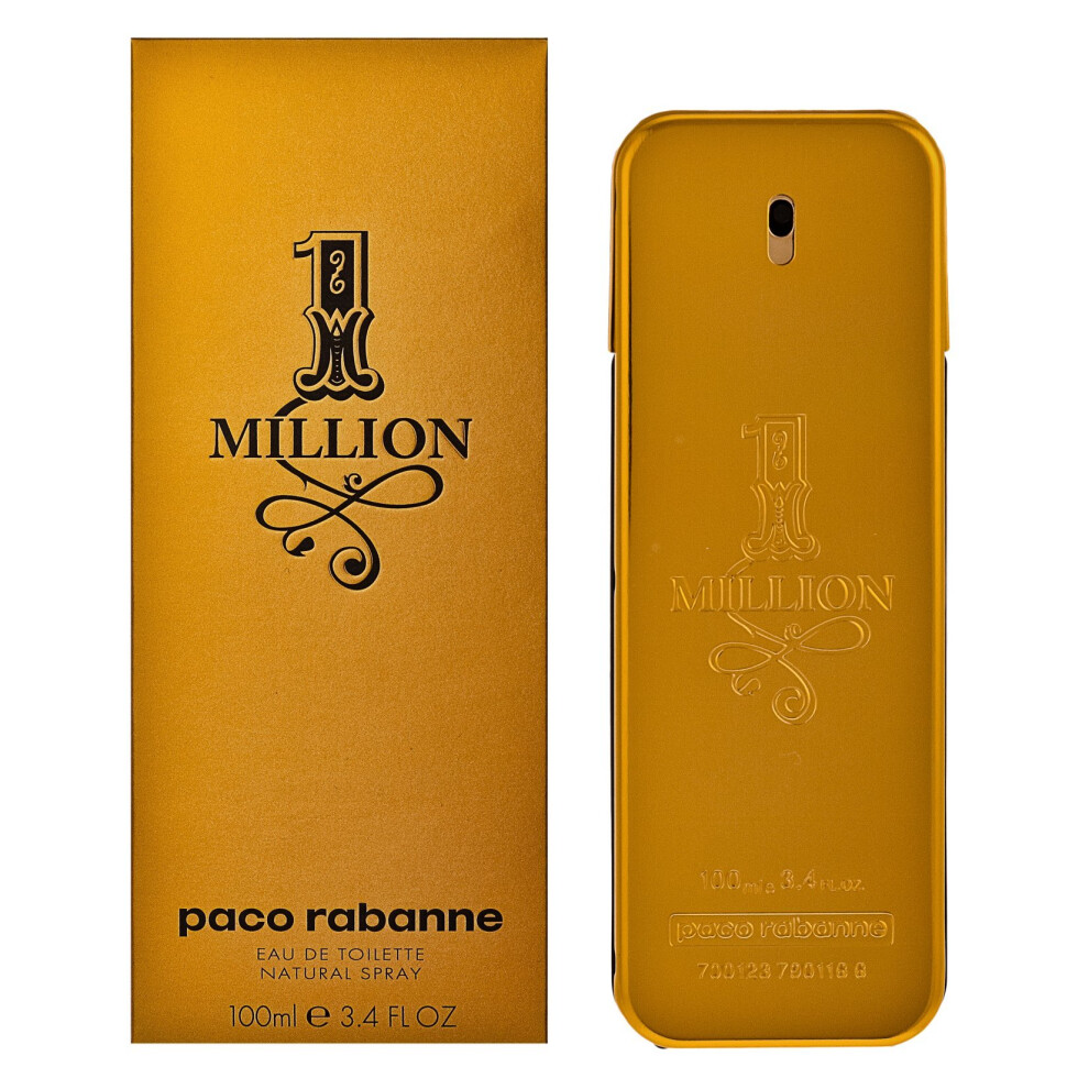 Paco Rabanne 1 Million Eau De Toilette for Men - 100 ml