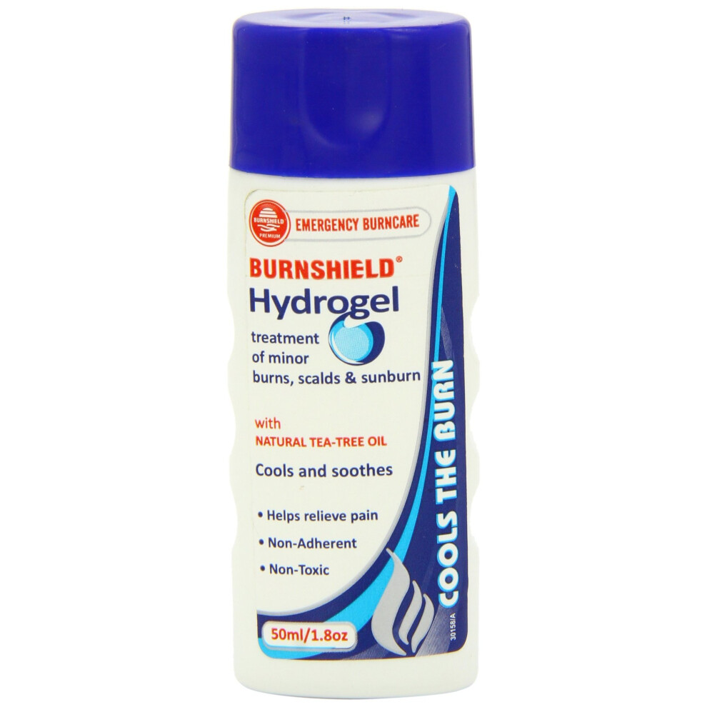 Burnshield Hyrdogel Treatment Of Minor Burns, Scalds & Sunburn 50Ml