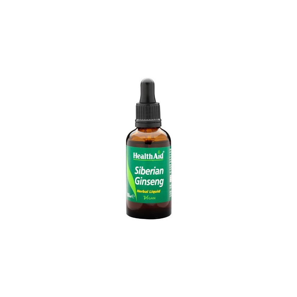Health Aid Healthaid Siberian Ginseng (Eleutherococcus Senticosus) Liquid 50Ml