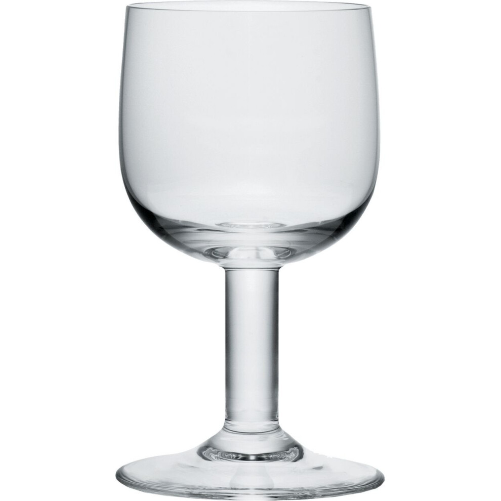 Alessi A Di Glass Family Crystalline Glass Goblet, Set Of 4