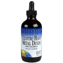 Planetary Herbals, Koriander Schwermetall-Entgiftung mit Chlorella, 4 fl oz (118,28 ml)