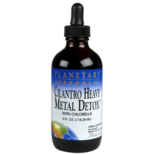 Planetary Herbals, Koriander Schwermetall-Entgiftung mit Chlorella, 4 fl oz (118,28 ml)
