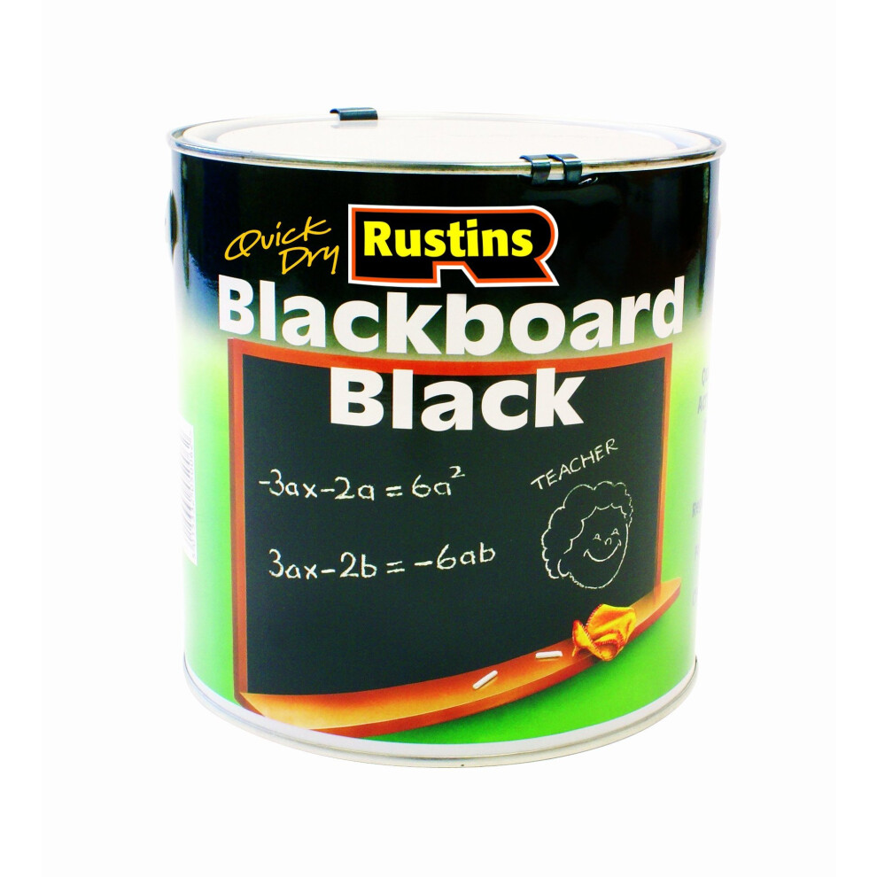 Rustins BLAB2500 Rustins Blackboard - Black