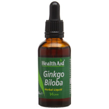 HealthAid Ginkgo Biloba (Ginkgo Biloba) Vegan Liquid 50ml