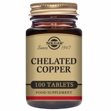 Chelated Copper Solgar   100 Units