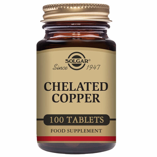 Solgar Chelated Copper Solgar   100 Units