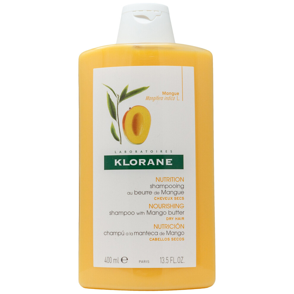 Klorane Mango Butter Shampoo 400ml