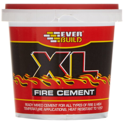 Everbuild EVERBUILD 1KG "XL" FIRE CEMENT, BUFF COLOUR