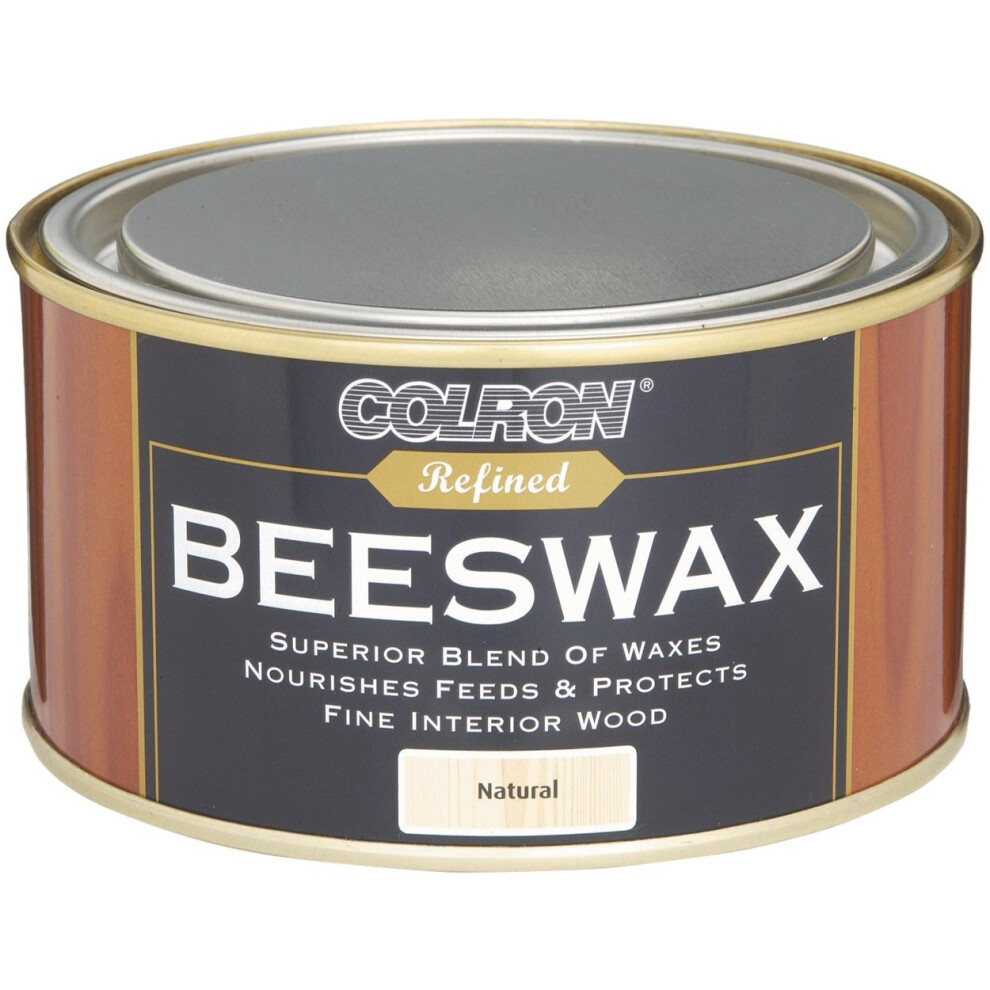 Ronseal CRPBWN4 400g Colron Refined Beeswax Paste - Natural