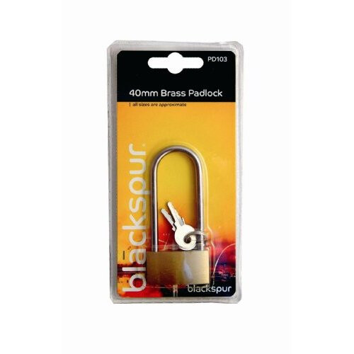 Blackspur BB-PD103 Long Shackle Brass Padlock