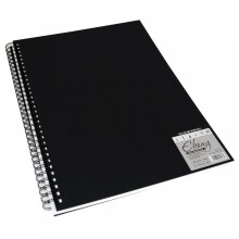 Daler - Rowney Ebony artists Sketch Book A4 portrait - Hardback - Spiral wire bound