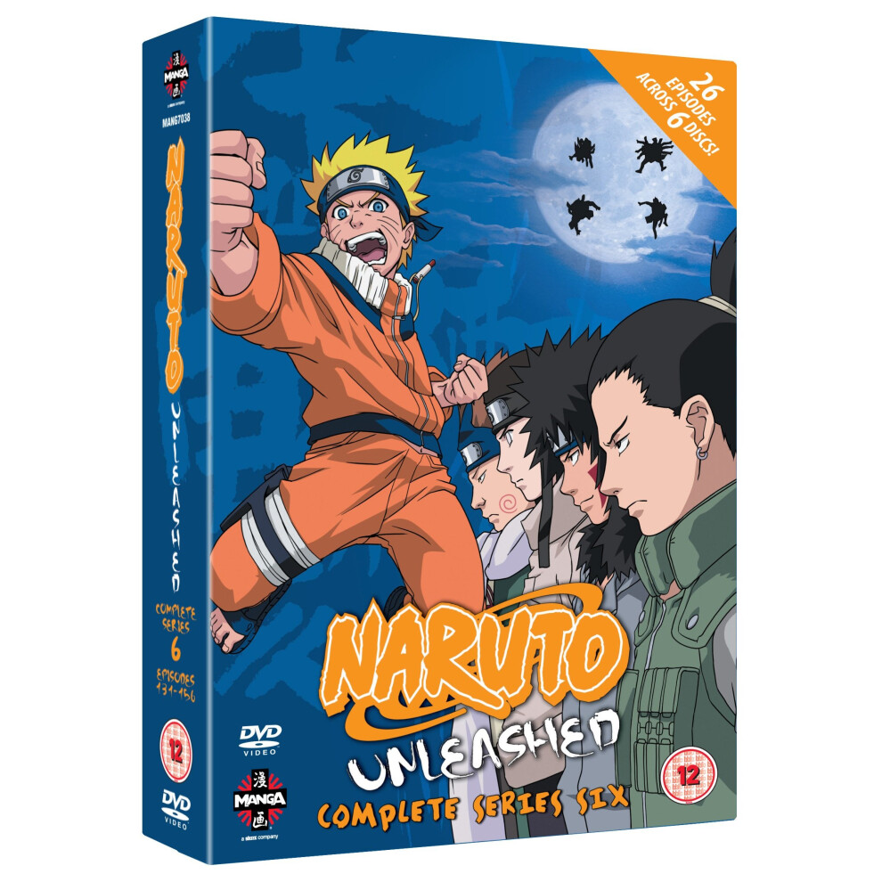 Manga Entertainment Naruto Unleashed - Complete Series 6 [2002] (Dvd)