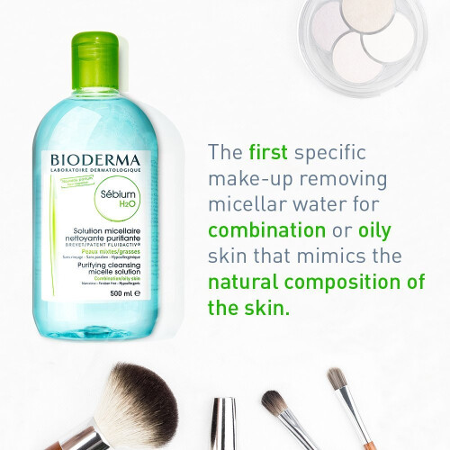 Bioderma Bioderma Sebium H2O Solution Micellar Water 500 ml 2