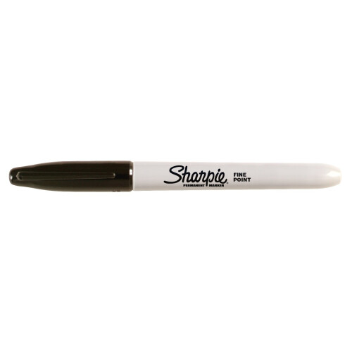 Sharpie Sharpie Fine Point Permanent Marker - Black, Pack of 2 2