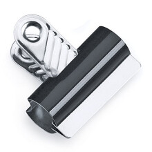 Rapesco RCB060B1 Letter Clips - 60mm. 150 Sheet - Pack of 10 - Black