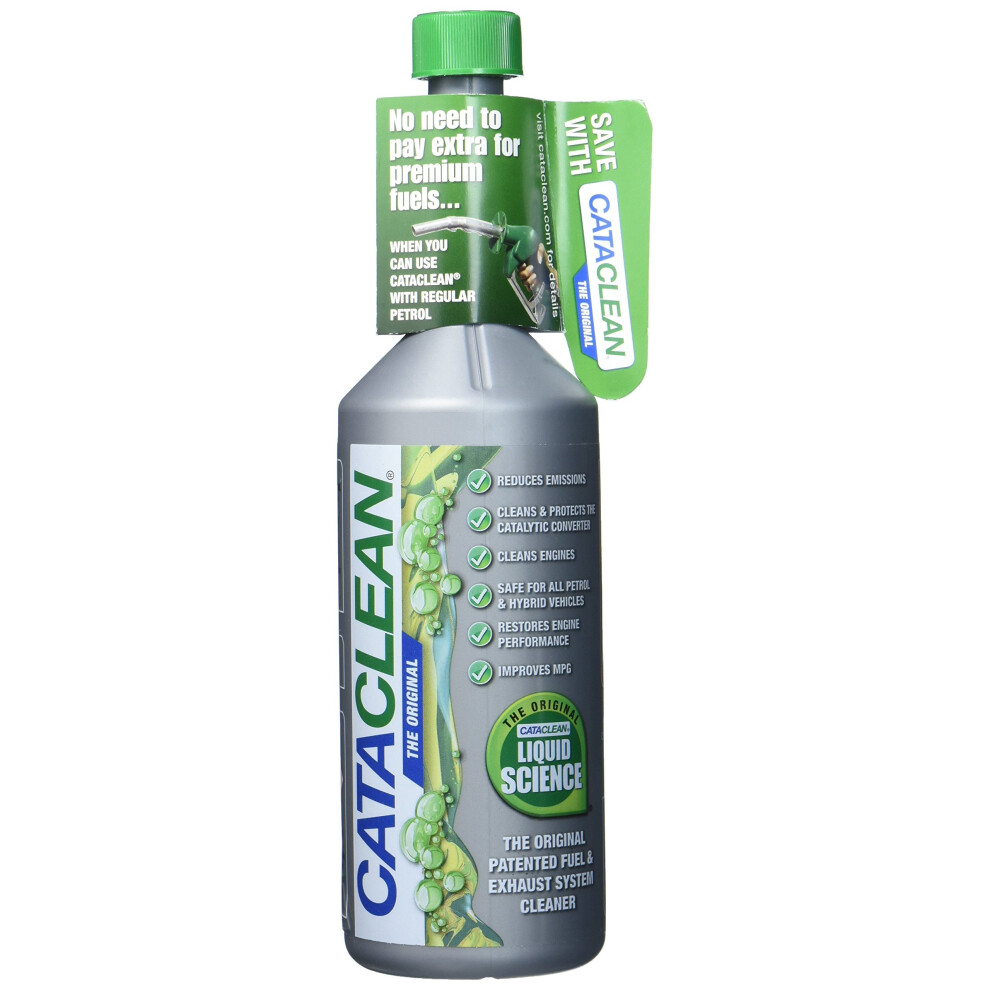 Cataclean CAT001 Engine and Catalytic Converter Cleaning Treatment, Petrol, 500ml