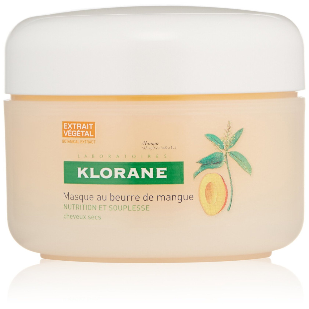 Klorane Mango Butter Intense Nutrition Repair Mask 150ml