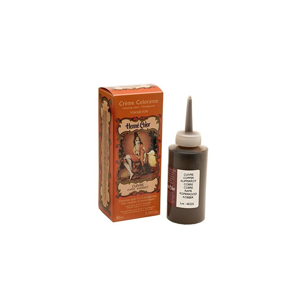 Henne-Color Cream Henne Color Copper Henna Hair Colouring 90 Ml