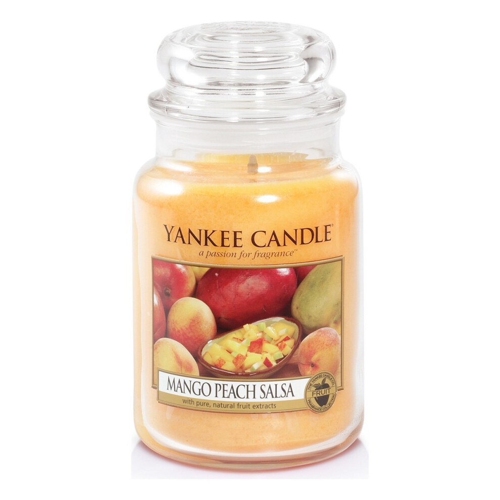 Yankee Candle Large Jar Candle, Mango Peach Salsa