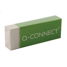 Q-Connect PVC Eraser KF00236 - White, Pack of 20