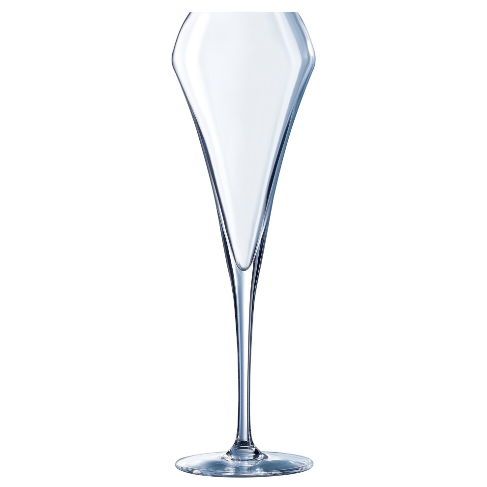Chef & Sommelier Open Up Effervescent Champagne Flute, 200 ml, without Filling Mark, 6 Glasses