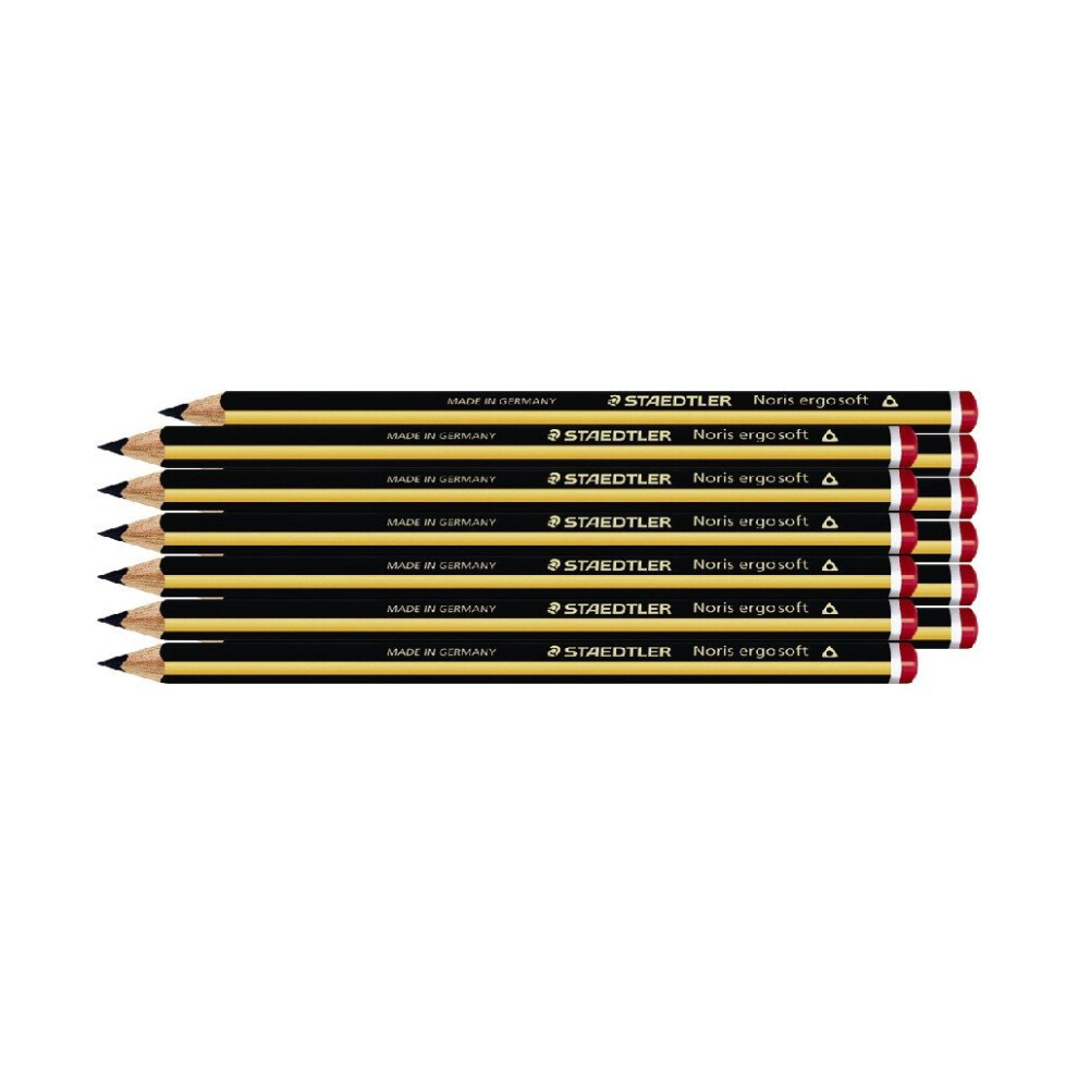 Staedtler Noris Ergosoft 153 Jumbo Learners Pencil 2B Box Of 12