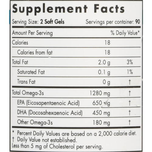 Nordic Naturals Naturals Nordic Ultimate Omega Lemon Flavo 1