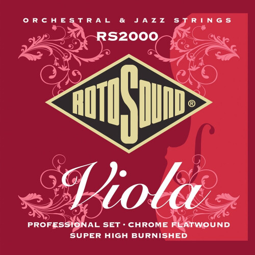 Rotosound Flatwound Viola Professional Set
