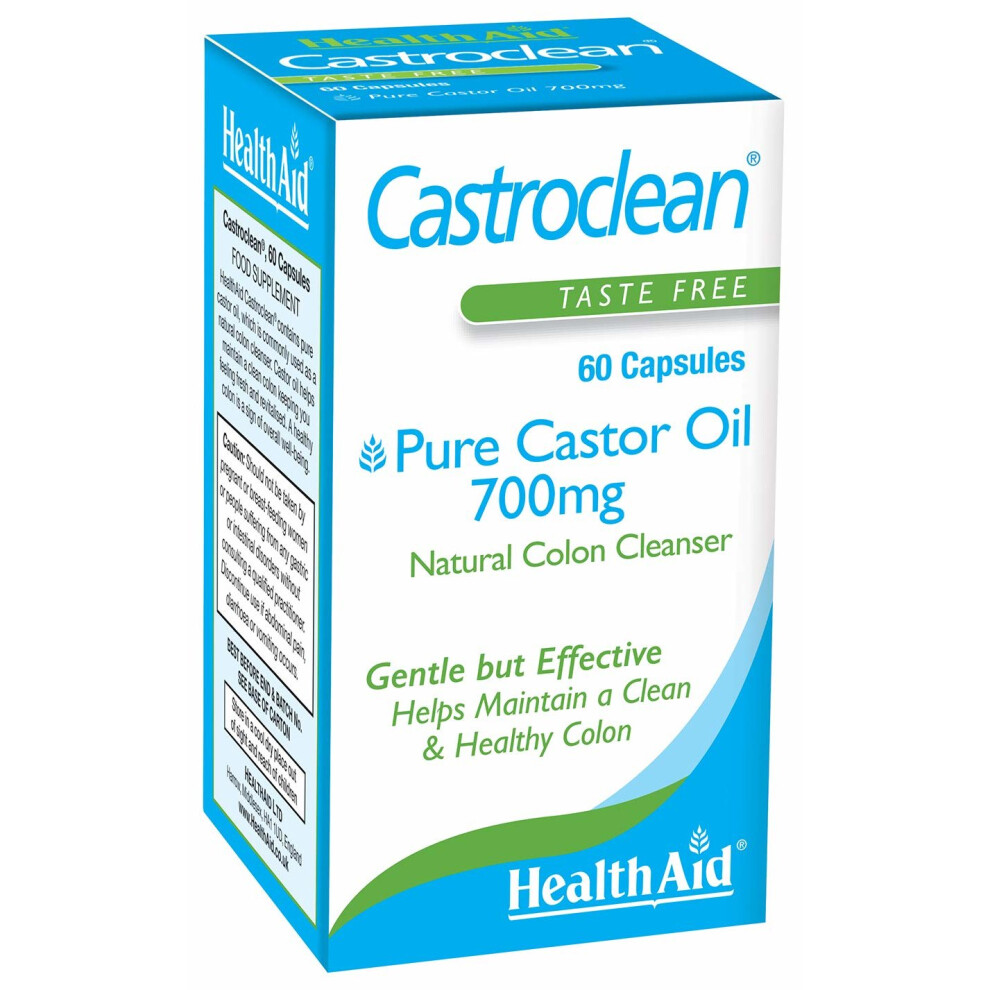 Health Aid Healthaid Castroclean - 60 Capsules