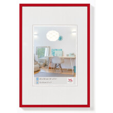 walther design KV040R New Lifestyle picture frame, 11.75 x 15.75 inch (30 x 40 cm), red