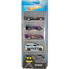 Coffret di 5 auto Hot Wheels - Modello casuale - 400+ modelli - 15 temi 1806