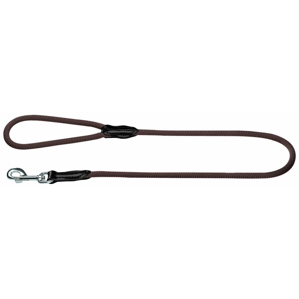 Hunter Freestyle Leash, 10 mm Diameter x 110 cm Length, Brown